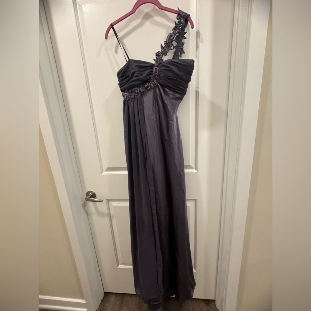 Grey/silver gown
